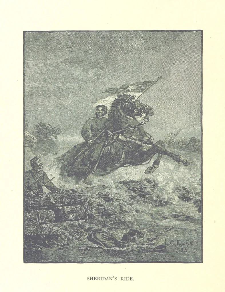 An illustration from Great Events of the World, in poetry and prose. Arranged chronologically. With illustrations. Edited by R. W. Brown, 1888, leaf 460