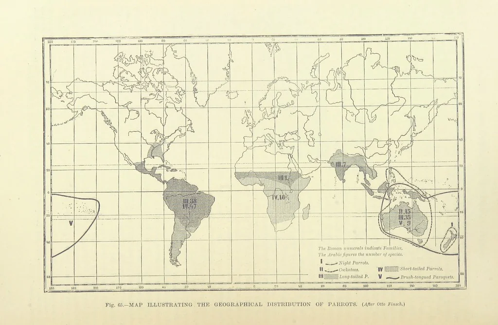An illustration from Our Earth and its Story: a popular treatise on physical geography. Edited by R. Brown. With ... coloured plates and maps, etc, 1887, leaf 106