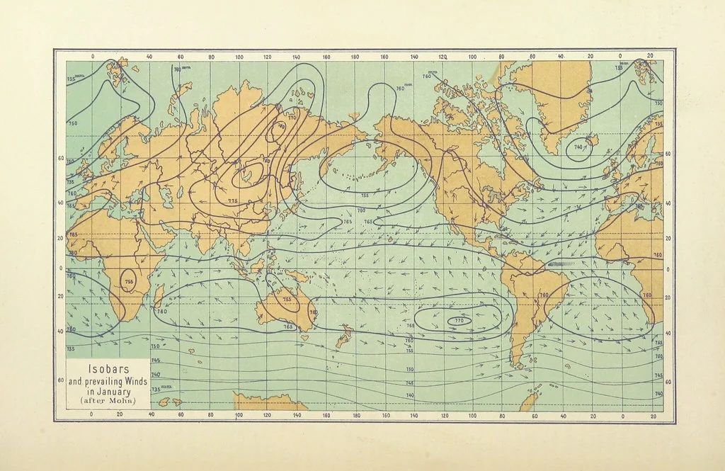 An illustration from Our Earth and its Story: a popular treatise on physical geography. Edited by R. Brown. With ... coloured plates and maps, etc, 1887, leaf 222