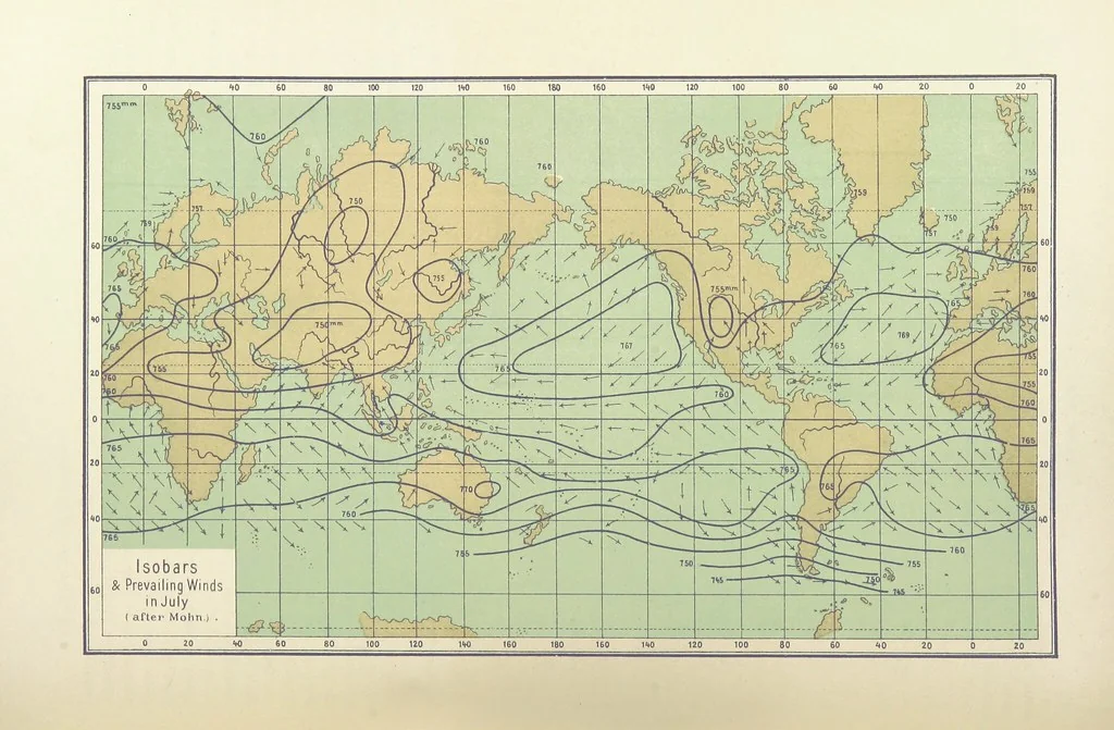 An illustration from Our Earth and its Story: a popular treatise on physical geography. Edited by R. Brown. With ... coloured plates and maps, etc, 1887, leaf 256