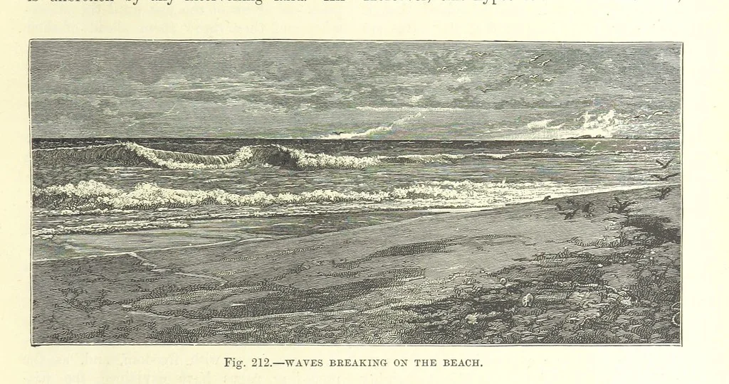 An illustration from Our Earth and its Story: a popular treatise on physical geography. Edited by R. Brown. With ... coloured plates and maps, etc, 1887, leaf 257