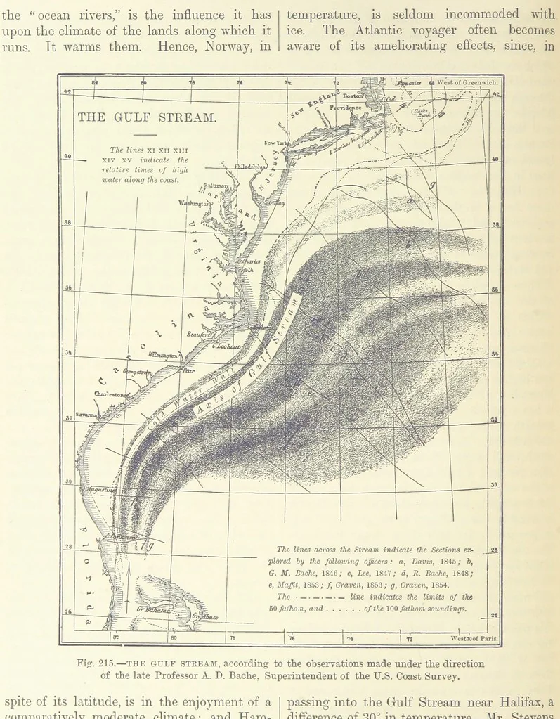 An illustration from Our Earth and its Story: a popular treatise on physical geography. Edited by R. Brown. With ... coloured plates and maps, etc, 1887, leaf 264