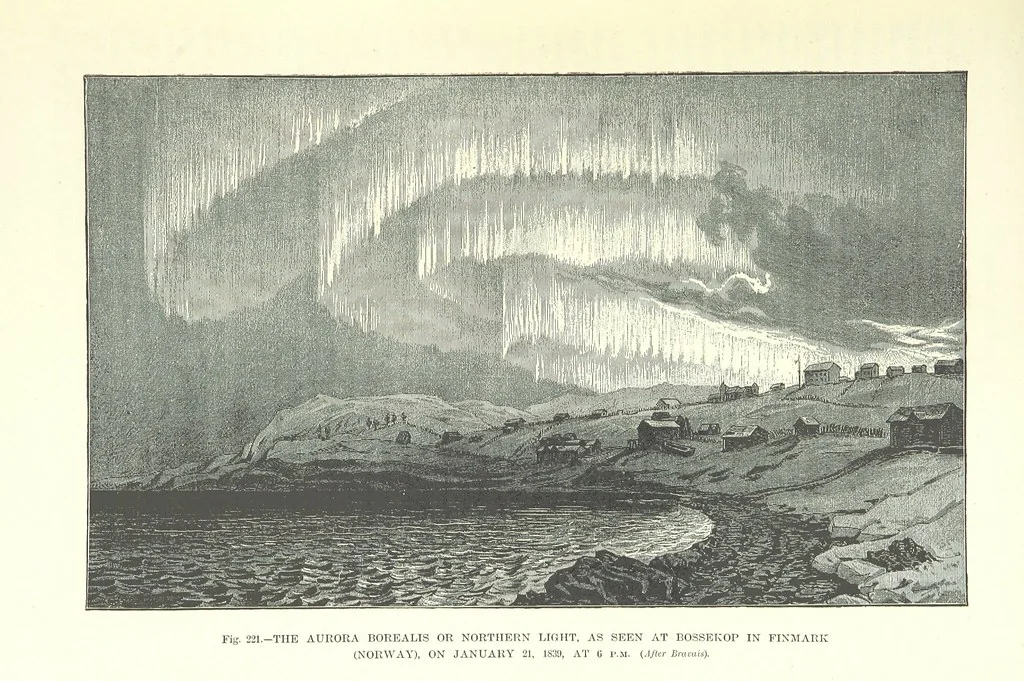 An illustration from Our Earth and its Story: a popular treatise on physical geography. Edited by R. Brown. With ... coloured plates and maps, etc, 1887, leaf 285