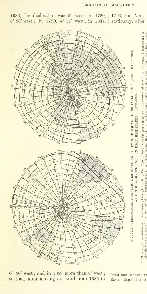 An illustration from Our Earth and its Story: a popular treatise on physical geography. Edited by R. Brown. With ... coloured plates and maps, etc, 1887, leaf 293