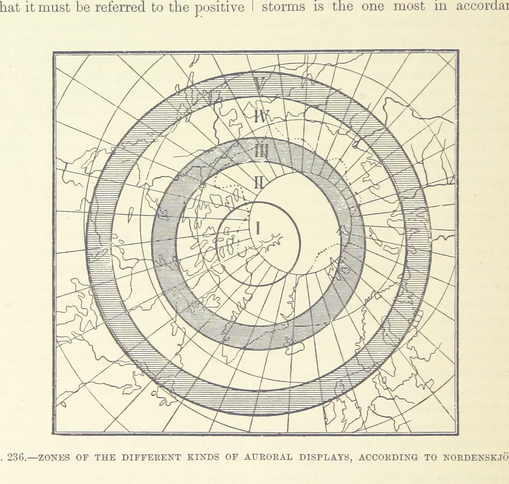 An illustration from Our Earth and its Story: a popular treatise on physical geography. Edited by R. Brown. With ... coloured plates and maps, etc, 1887, leaf 312