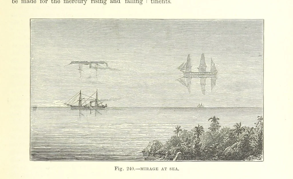 An illustration from Our Earth and its Story: a popular treatise on physical geography. Edited by R. Brown. With ... coloured plates and maps, etc, 1887, leaf 319