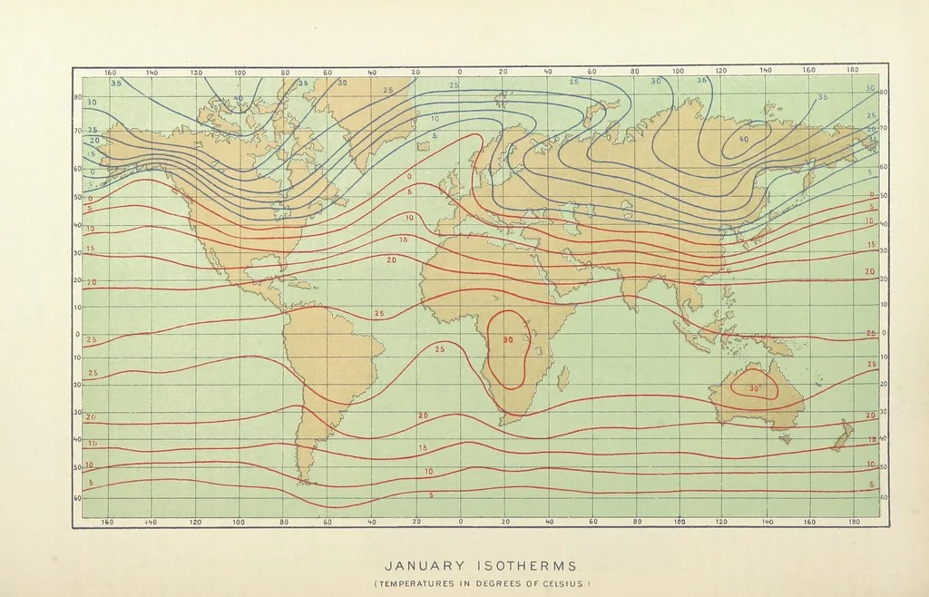 An illustration from Our Earth and its Story: a popular treatise on physical geography. Edited by R. Brown. With ... coloured plates and maps, etc, 1887, leaf 324