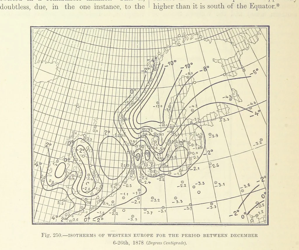 An illustration from Our Earth and its Story: a popular treatise on physical geography. Edited by R. Brown. With ... coloured plates and maps, etc, 1887, leaf 340