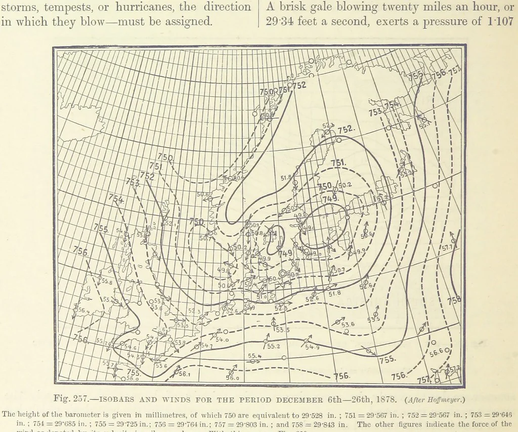 An illustration from Our Earth and its Story: a popular treatise on physical geography. Edited by R. Brown. With ... coloured plates and maps, etc, 1887, leaf 352