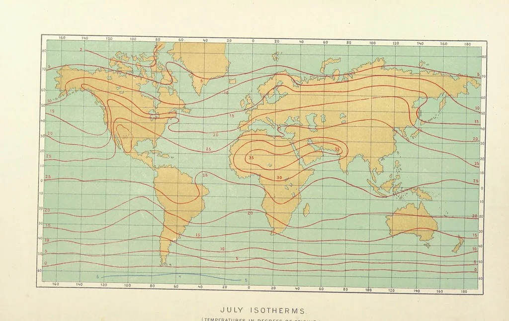 An illustration from Our Earth and its Story: a popular treatise on physical geography. Edited by R. Brown. With ... coloured plates and maps, etc, 1887, leaf 358