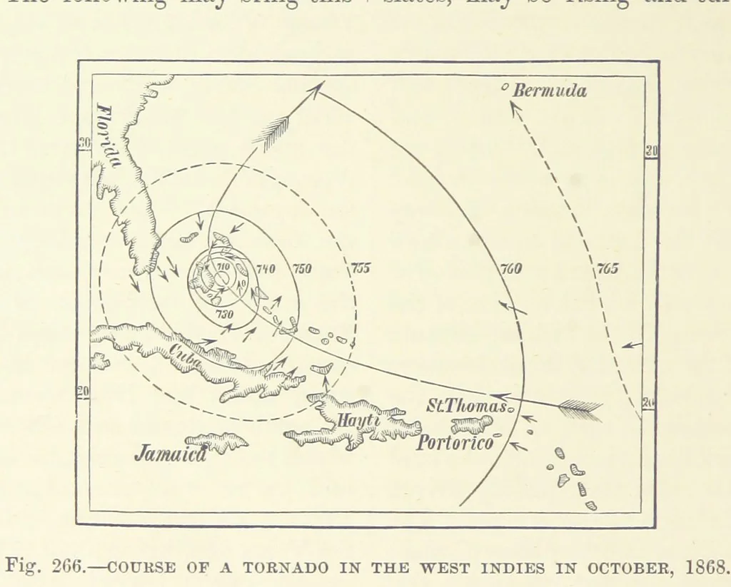 An illustration from Our Earth and its Story: a popular treatise on physical geography. Edited by R. Brown. With ... coloured plates and maps, etc, 1887, leaf 372