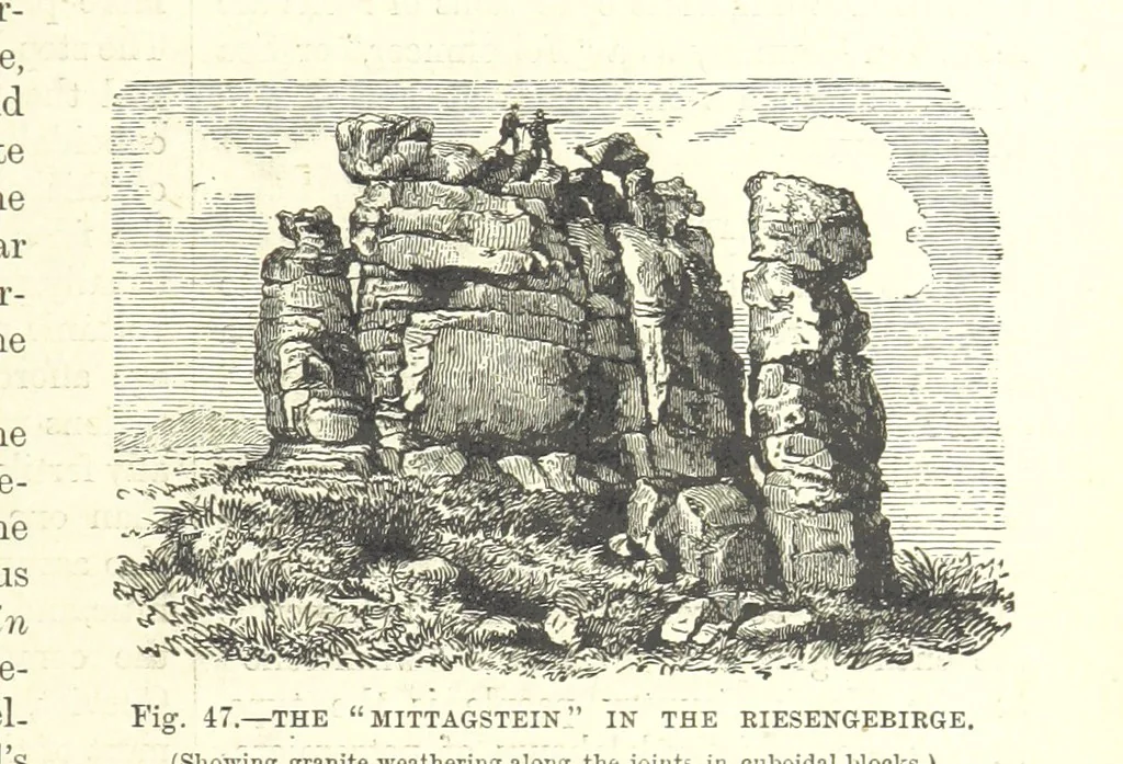 An illustration from Our Earth and its Story: a popular treatise on physical geography. Edited by R. Brown. With ... coloured plates and maps, etc, 1893, leaf 111