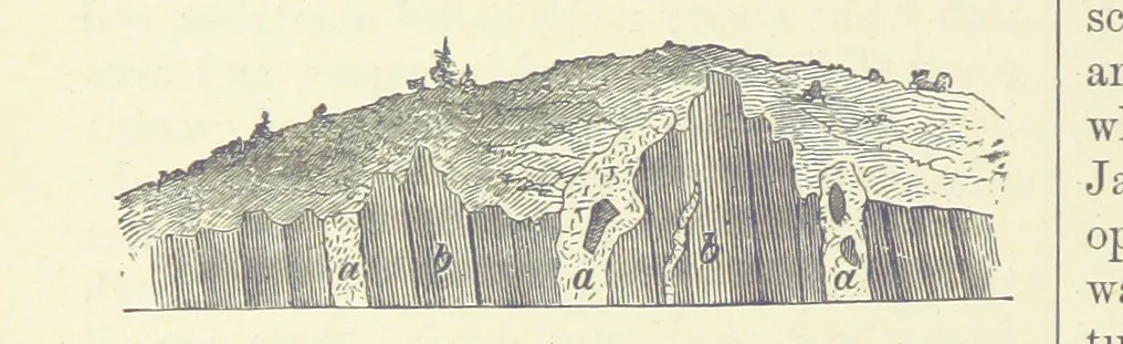 An illustration from Our Earth and its Story: a popular treatise on physical geography. Edited by R. Brown. With ... coloured plates and maps, etc, 1893, leaf 118