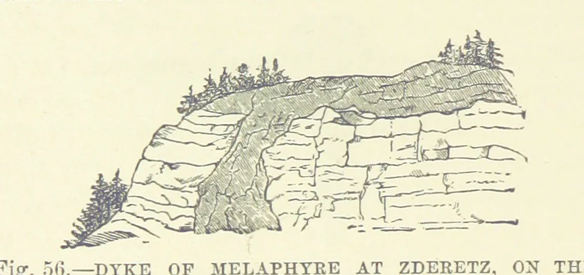 An illustration from Our Earth and its Story: a popular treatise on physical geography. Edited by R. Brown. With ... coloured plates and maps, etc, 1893, leaf 122