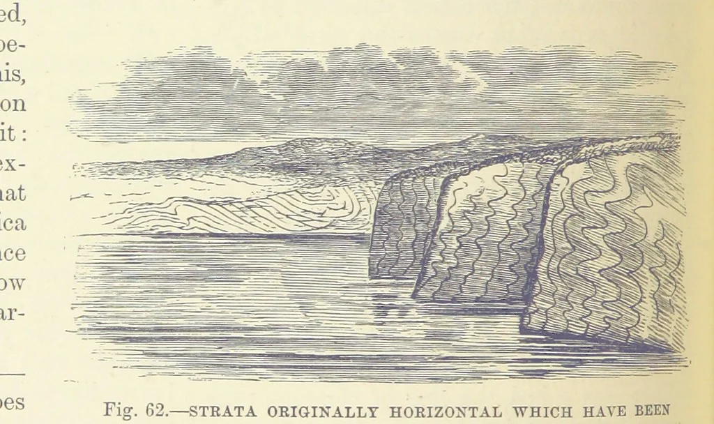 An illustration from Our Earth and its Story: a popular treatise on physical geography. Edited by R. Brown. With ... coloured plates and maps, etc, 1893, leaf 134