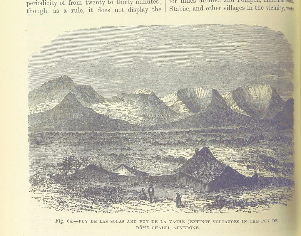 An illustration from Our Earth and its Story: a popular treatise on physical geography. Edited by R. Brown. With ... coloured plates and maps, etc, 1893, leaf 140