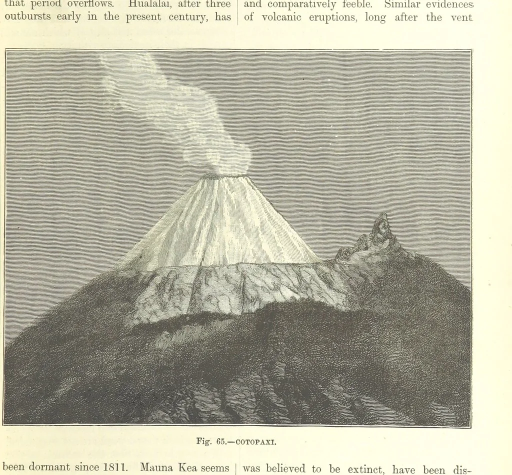 An illustration from Our Earth and its Story: a popular treatise on physical geography. Edited by R. Brown. With ... coloured plates and maps, etc, 1893, leaf 141