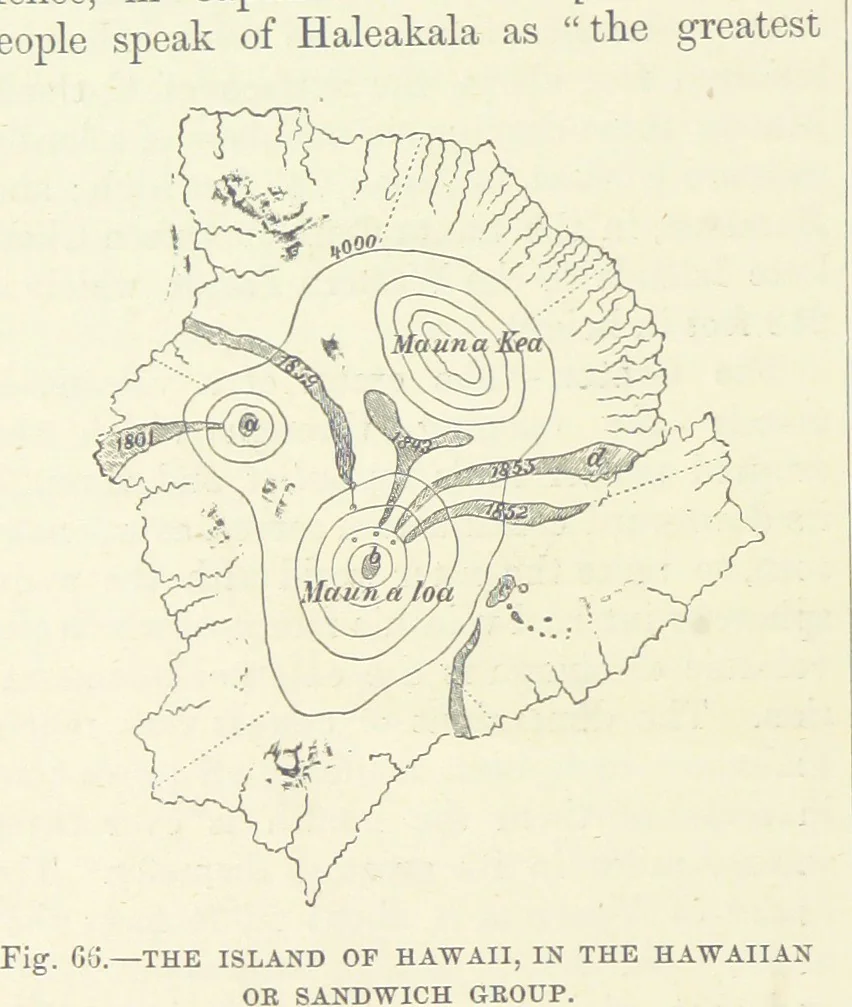 An illustration from Our Earth and its Story: a popular treatise on physical geography. Edited by R. Brown. With ... coloured plates and maps, etc, 1893, leaf 146