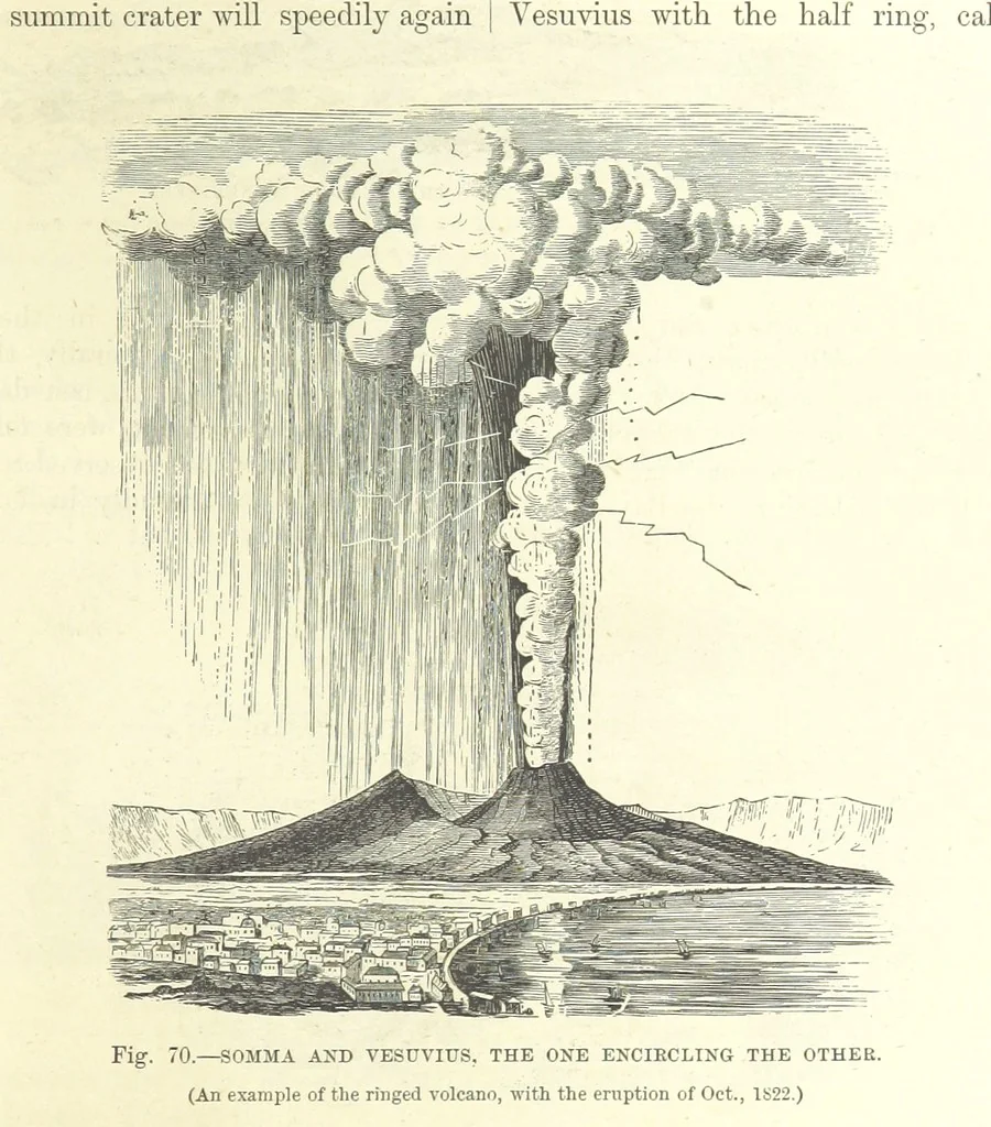 An illustration from Our Earth and its Story: a popular treatise on physical geography. Edited by R. Brown. With ... coloured plates and maps, etc, 1893, leaf 151