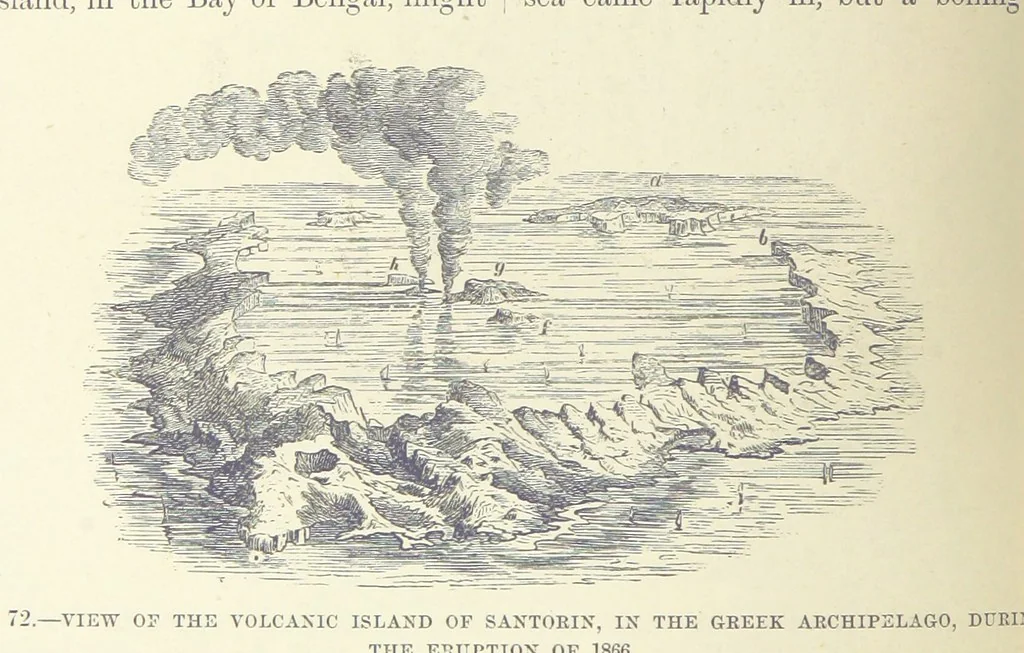 An illustration from Our Earth and its Story: a popular treatise on physical geography. Edited by R. Brown. With ... coloured plates and maps, etc, 1893, leaf 152