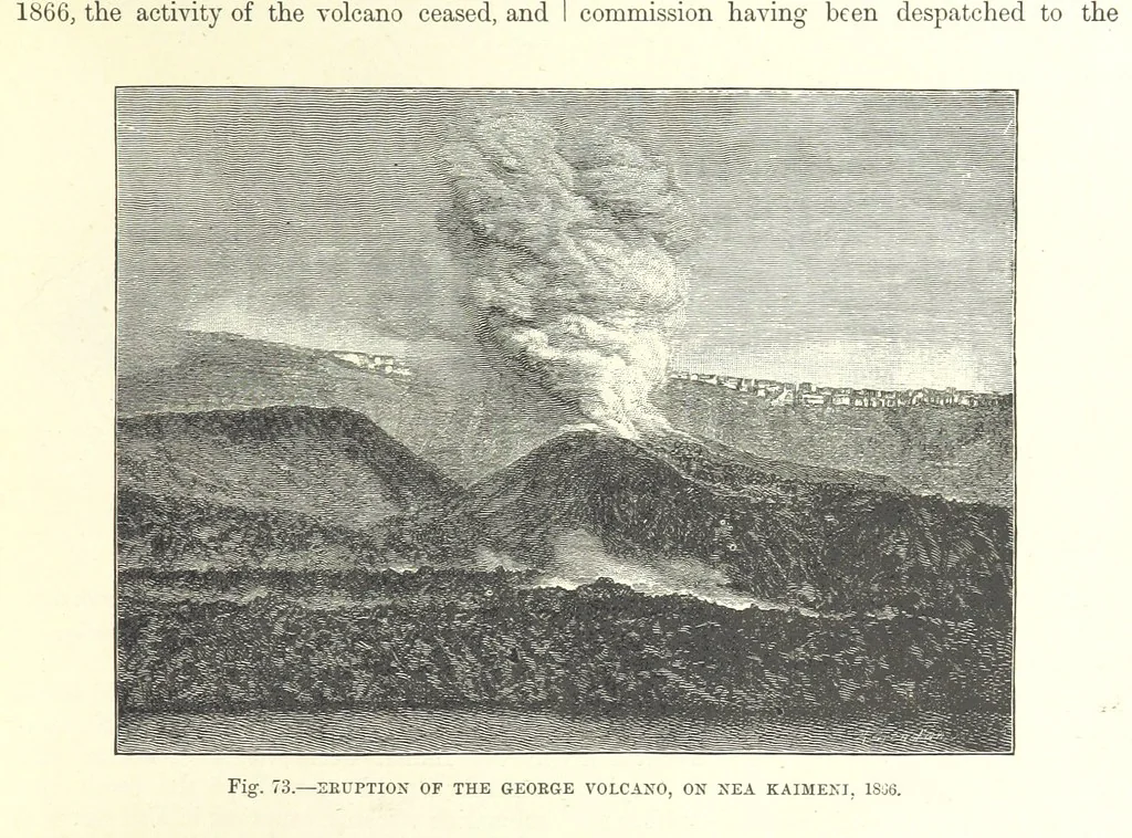 An illustration from Our Earth and its Story: a popular treatise on physical geography. Edited by R. Brown. With ... coloured plates and maps, etc, 1893, leaf 153