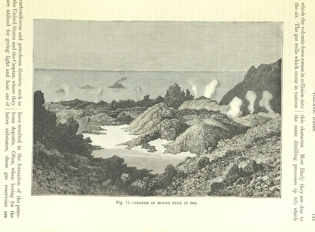 An illustration from Our Earth and its Story: a popular treatise on physical geography. Edited by R. Brown. With ... coloured plates and maps, etc, 1893, leaf 163