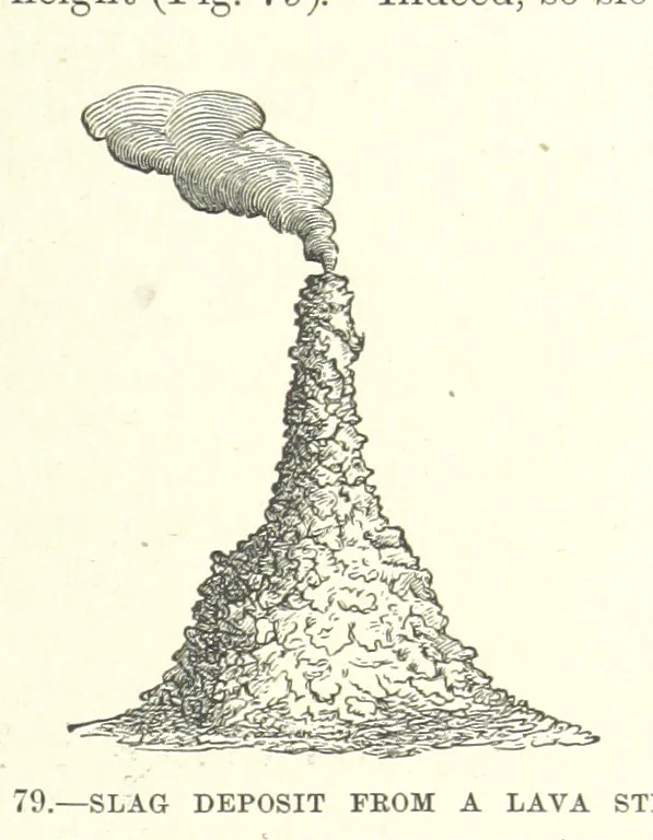 An illustration from Our Earth and its Story: a popular treatise on physical geography. Edited by R. Brown. With ... coloured plates and maps, etc, 1893, leaf 169