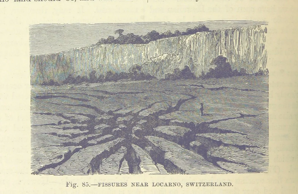 An illustration from Our Earth and its Story: a popular treatise on physical geography. Edited by R. Brown. With ... coloured plates and maps, etc, 1893, leaf 188