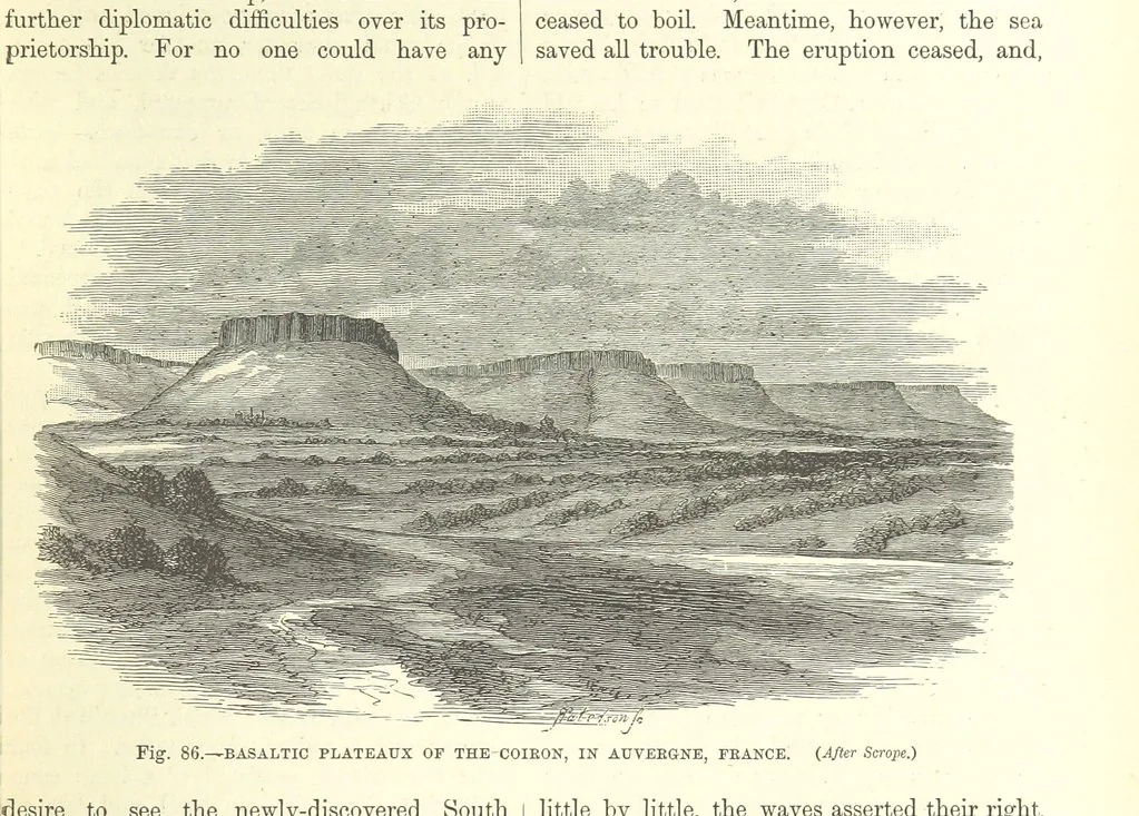 An illustration from Our Earth and its Story: a popular treatise on physical geography. Edited by R. Brown. With ... coloured plates and maps, etc, 1893, leaf 189