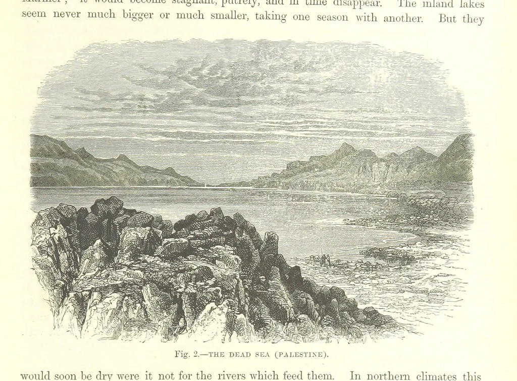 An illustration from Our Earth and its Story: a popular treatise on physical geography. Edited by R. Brown. With ... coloured plates and maps, etc, 1893, leaf 21