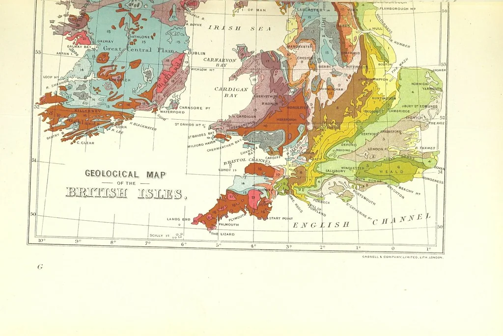An illustration from Our Earth and its Story: a popular treatise on physical geography. Edited by R. Brown. With ... coloured plates and maps, etc, 1893, leaf 219