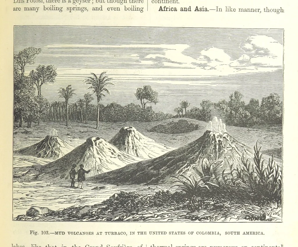 An illustration from Our Earth and its Story: a popular treatise on physical geography. Edited by R. Brown. With ... coloured plates and maps, etc, 1893, leaf 229