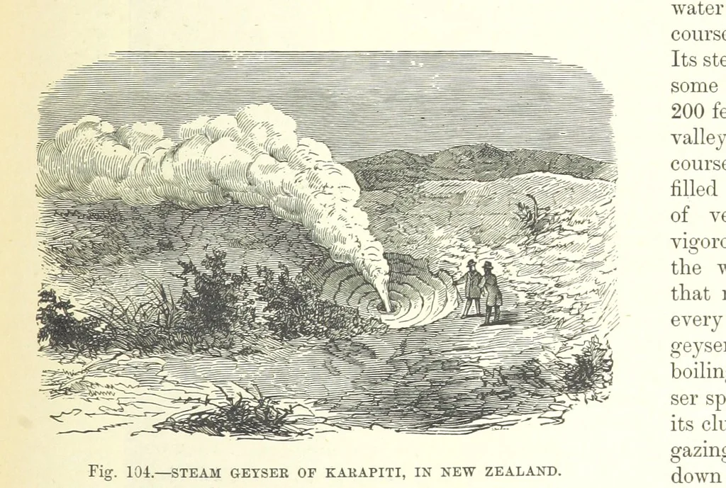 An illustration from Our Earth and its Story: a popular treatise on physical geography. Edited by R. Brown. With ... coloured plates and maps, etc, 1893, leaf 231
