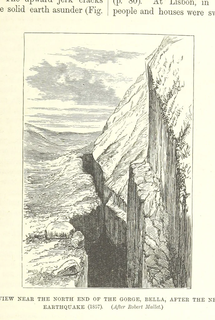 An illustration from Our Earth and its Story: a popular treatise on physical geography. Edited by R. Brown. With ... coloured plates and maps, etc, 1893, leaf 275