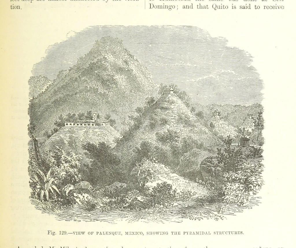 An illustration from Our Earth and its Story: a popular treatise on physical geography. Edited by R. Brown. With ... coloured plates and maps, etc, 1893, leaf 297