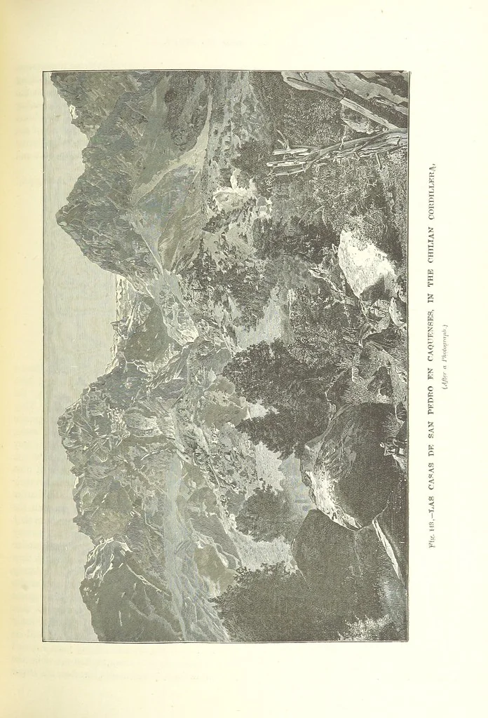 An illustration from Our Earth and its Story: a popular treatise on physical geography. Edited by R. Brown. With ... coloured plates and maps, etc, 1893, leaf 317