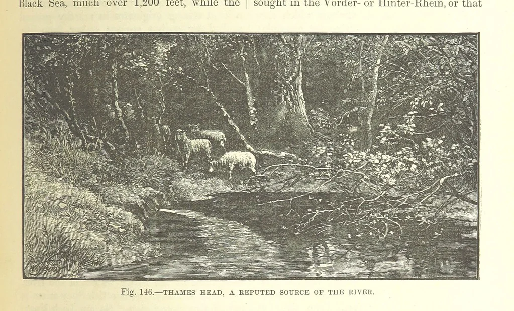 An illustration from Our Earth and its Story: a popular treatise on physical geography. Edited by R. Brown. With ... coloured plates and maps, etc, 1893, leaf 323