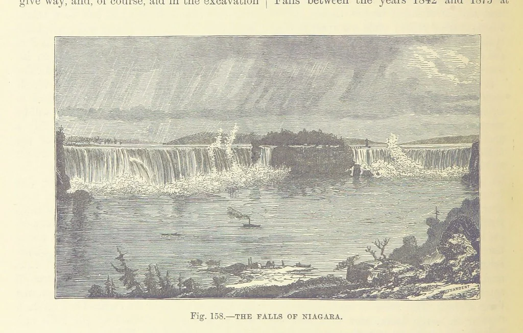 An illustration from Our Earth and its Story: a popular treatise on physical geography. Edited by R. Brown. With ... coloured plates and maps, etc, 1893, leaf 342
