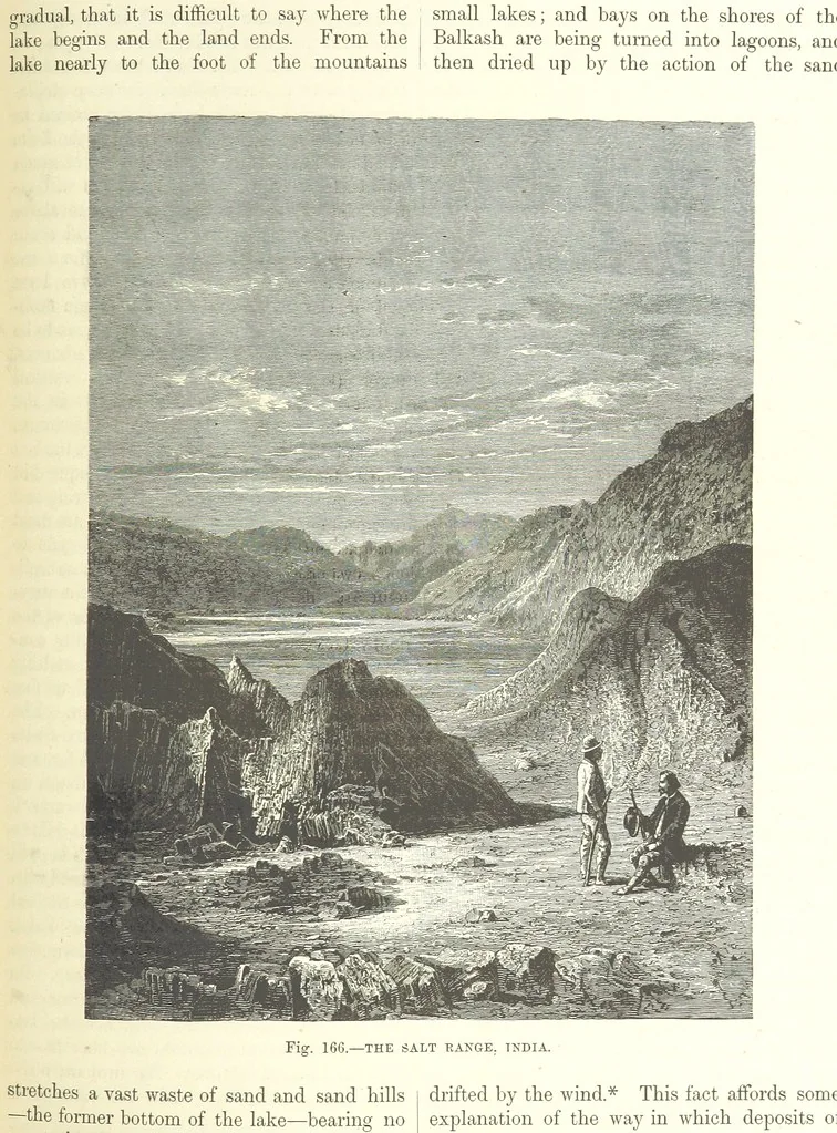 An illustration from Our Earth and its Story: a popular treatise on physical geography. Edited by R. Brown. With ... coloured plates and maps, etc, 1893, leaf 365