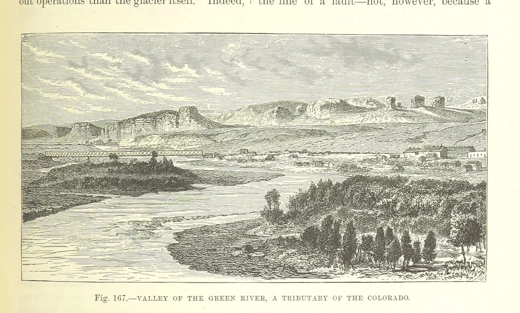 An illustration from Our Earth and its Story: a popular treatise on physical geography. Edited by R. Brown. With ... coloured plates and maps, etc, 1893, leaf 369
