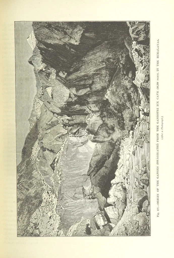 An illustration from Our Earth and its Story: a popular treatise on physical geography. Edited by R. Brown. With ... coloured plates and maps, etc, 1893, leaf 377