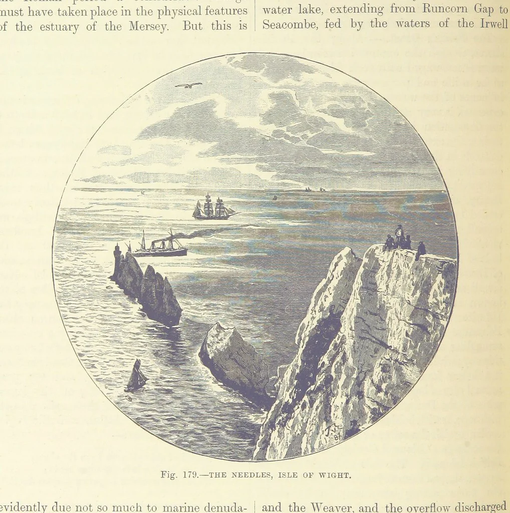 An illustration from Our Earth and its Story: a popular treatise on physical geography. Edited by R. Brown. With ... coloured plates and maps, etc, 1893, leaf 384