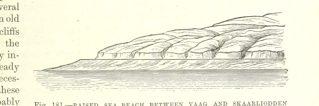 An illustration from Our Earth and its Story: a popular treatise on physical geography. Edited by R. Brown. With ... coloured plates and maps, etc, 1893, leaf 385
