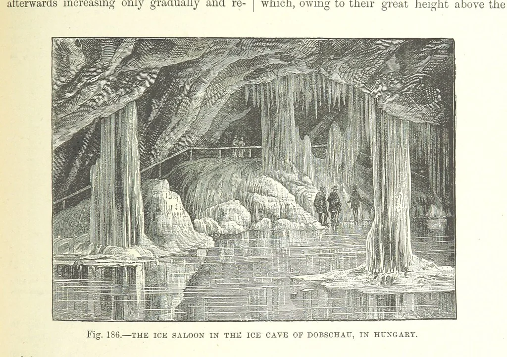 An illustration from Our Earth and its Story: a popular treatise on physical geography. Edited by R. Brown. With ... coloured plates and maps, etc, 1893, leaf 397