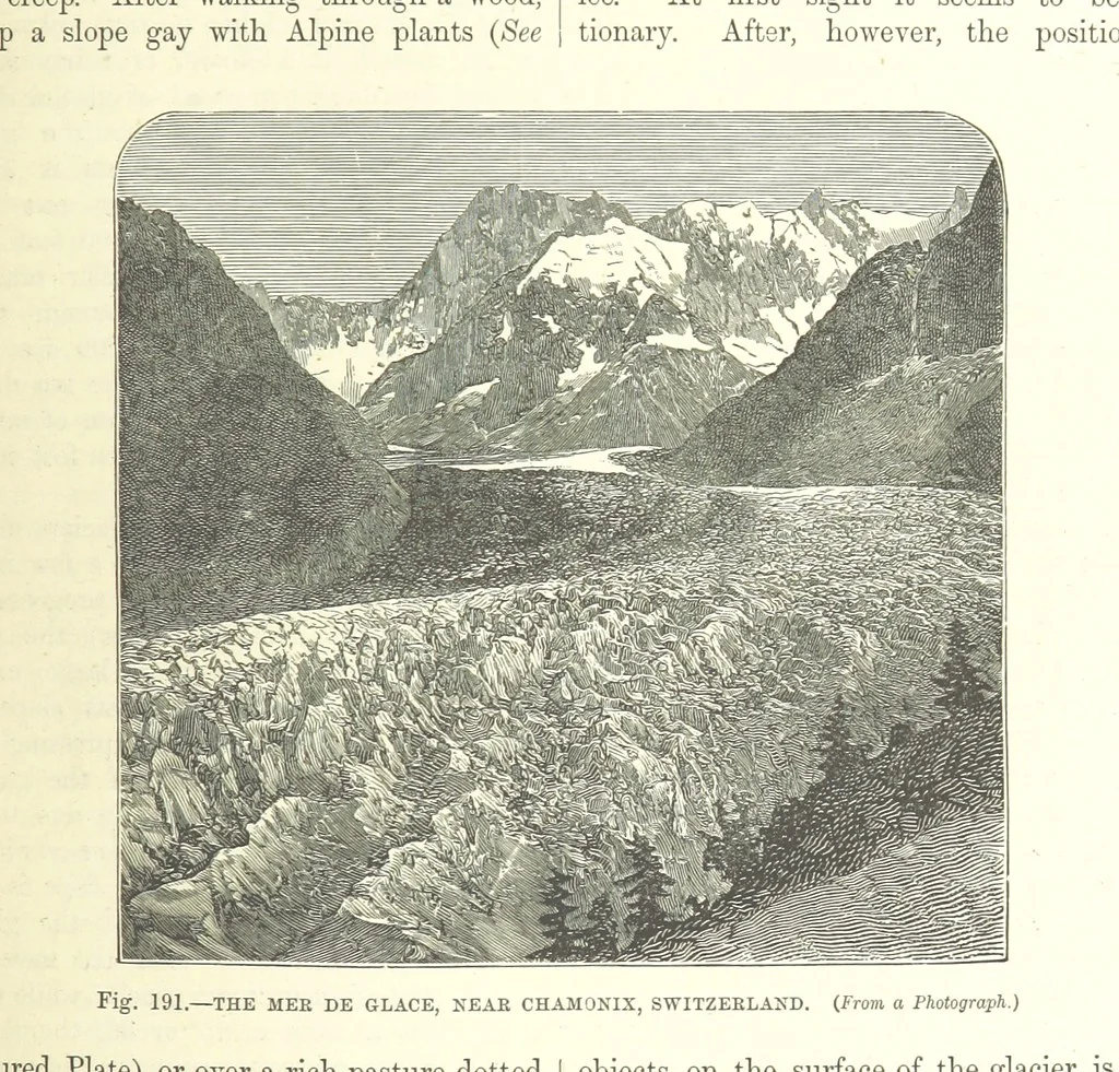 An illustration from Our Earth and its Story: a popular treatise on physical geography. Edited by R. Brown. With ... coloured plates and maps, etc, 1893, leaf 403