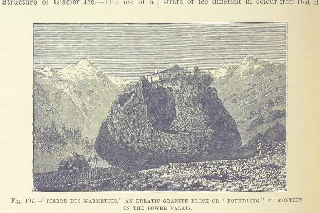 An illustration from Our Earth and its Story: a popular treatise on physical geography. Edited by R. Brown. With ... coloured plates and maps, etc, 1893, leaf 408