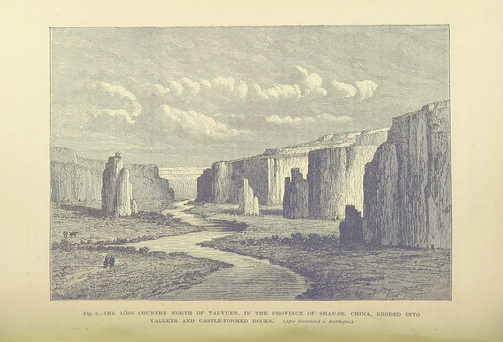 An illustration from Our Earth and its Story: a popular treatise on physical geography. Edited by R. Brown. With ... coloured plates and maps, etc, 1893, leaf 430