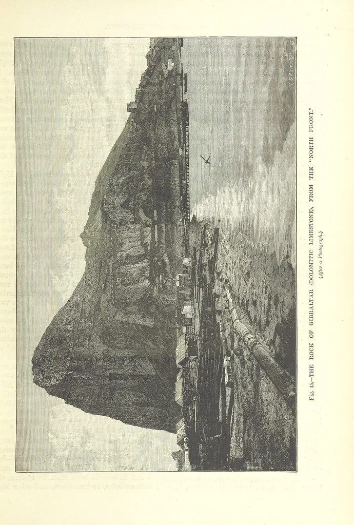 An illustration from Our Earth and its Story: a popular treatise on physical geography. Edited by R. Brown. With ... coloured plates and maps, etc, 1893, leaf 59