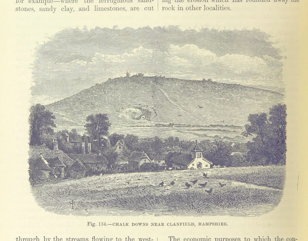 An illustration from Our Earth and its Story: a popular treatise on physical geography. Edited by R. Brown. With ... coloured plates and maps, etc, 1893, leaf 620