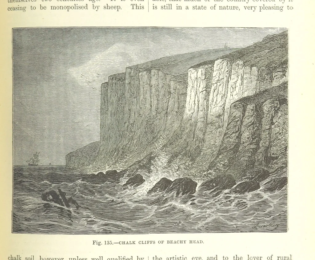 An illustration from Our Earth and its Story: a popular treatise on physical geography. Edited by R. Brown. With ... coloured plates and maps, etc, 1893, leaf 621